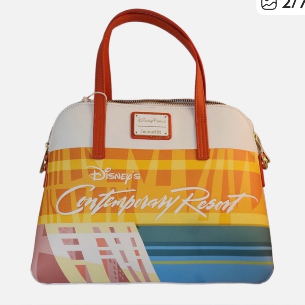 Disney parks contemporary resort The Incredibles journey Loungefly Purse NWT